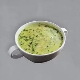 Mushroom palak soup