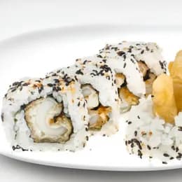 Unagi maki z węgorzem w tempurze(8szt)