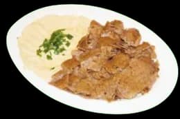 Talerz mięso hummus-Duży