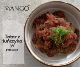 Tatar tuńczyk w misce