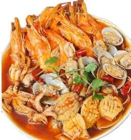 Mieszany Kociołek z Owocami Morza