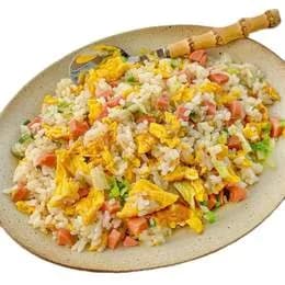 Chrupiący Ryż z Jajkiem i Kukurydzą!