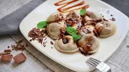 Pierogi z czekoladą