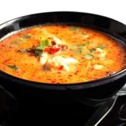 Tom yum z krewetkami
