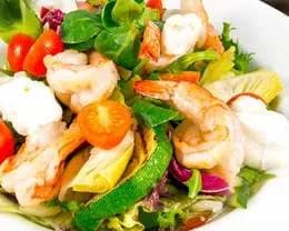 Sałatka z krewetkami