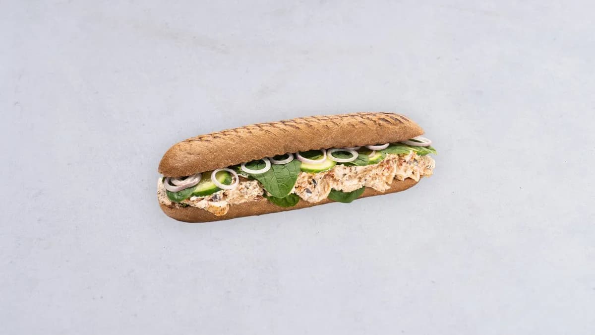 Panini z kurczakiem i szpinakiem