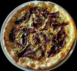 Pizza Manzo tirato e pera