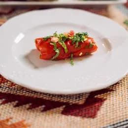 Roladka z grilowanej papryki