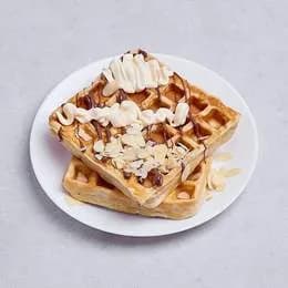 Gofry Czekoladowo-Migdałowe