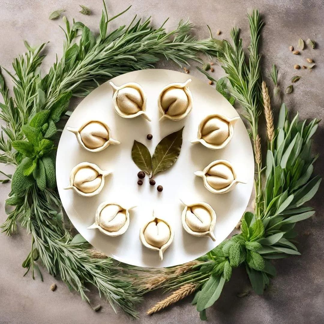 Dim sum z łososiem i mango - 9 szt. (gotowane)