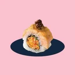 Maki łosoś orzech 4 pc.