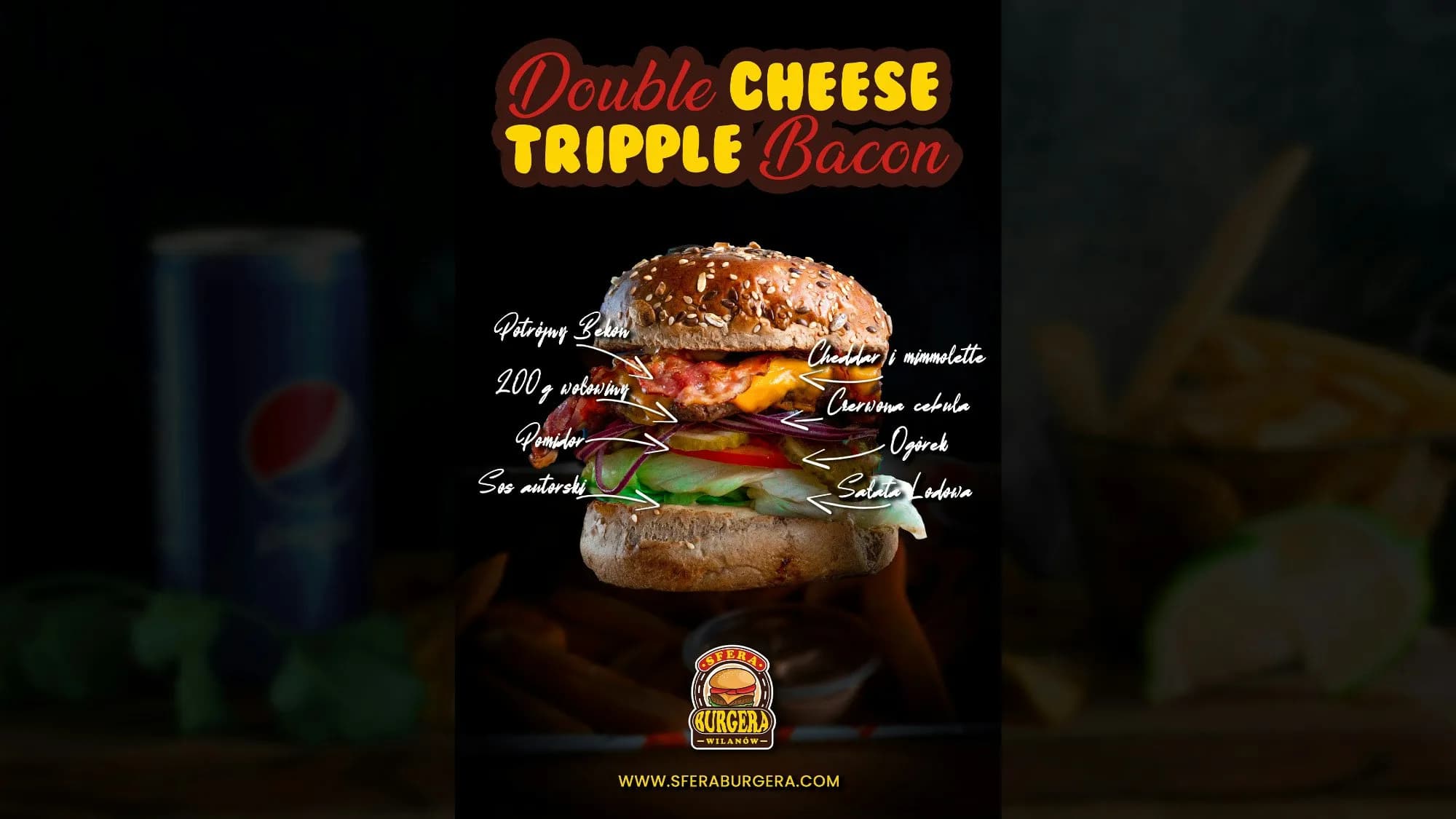 Double Cheese&Triple Bacon
