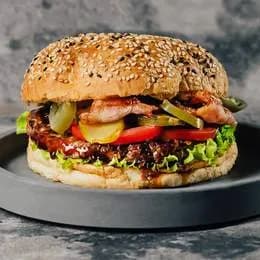 Burger Teriyaki-Mango