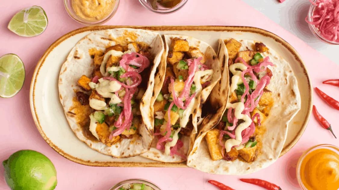 Taco chicken strips R