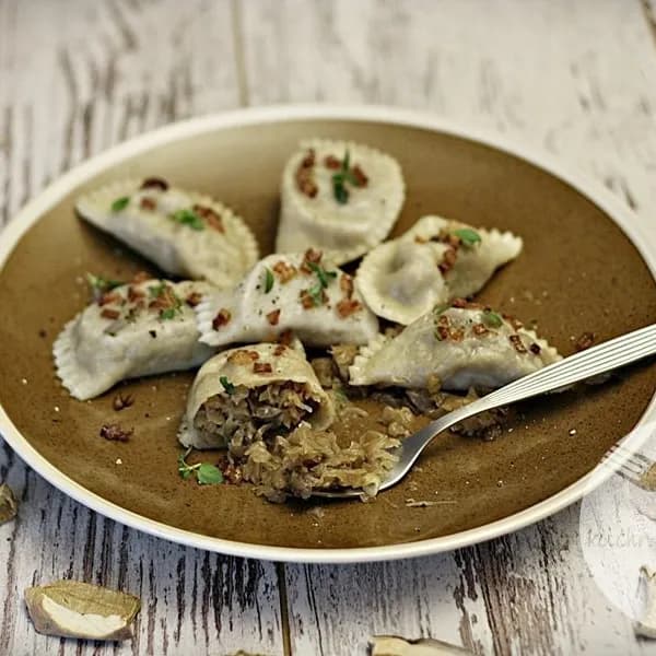 Pierogi z kapustą i papryką