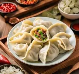 Pierogi z kapustą i wieprzowiną 猪肉白菜水饺