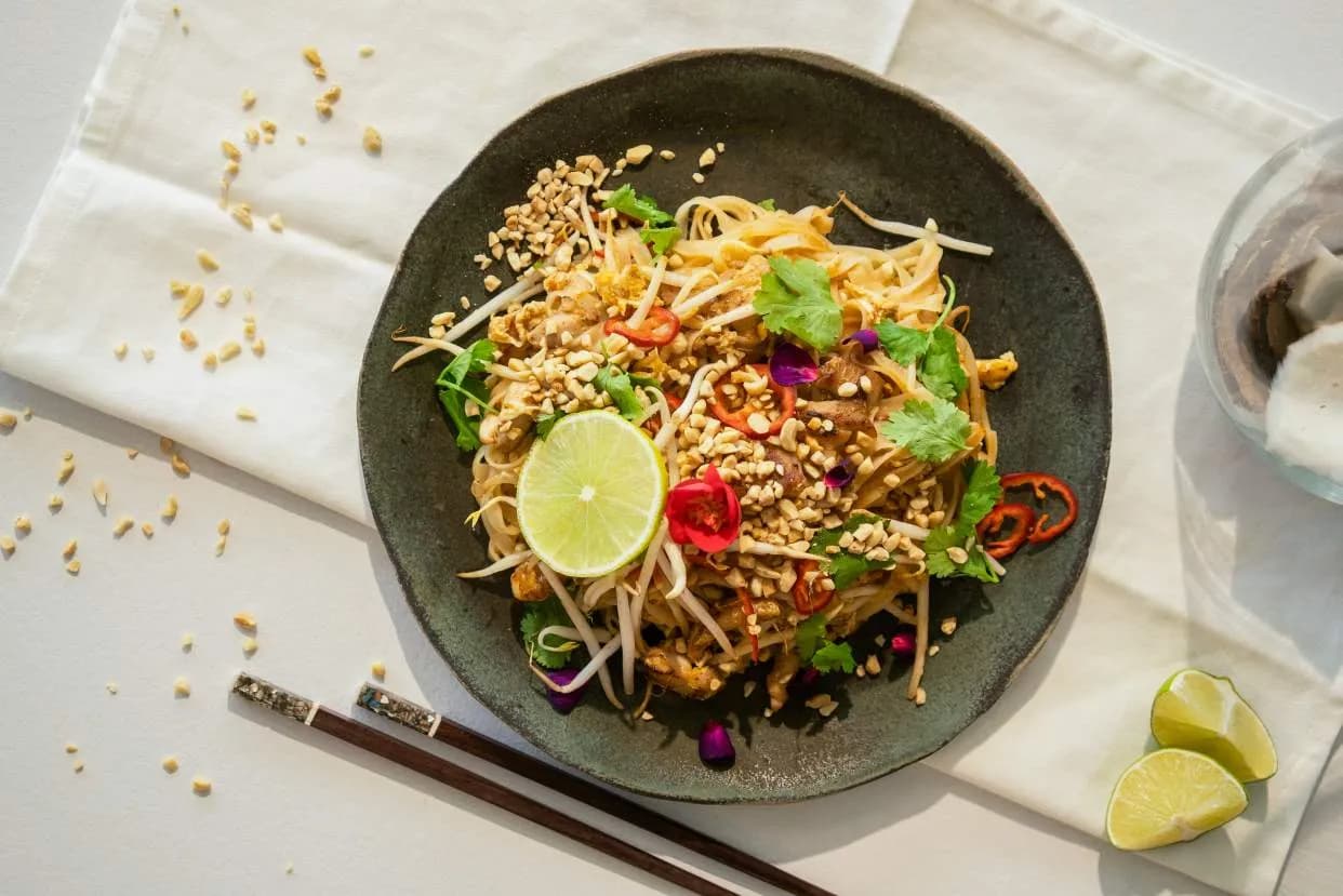 Pad Thai z kurczakiem