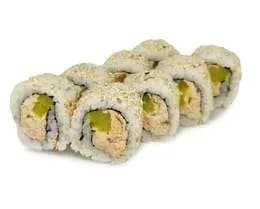 Uramaki z pastą z ryby maślanej