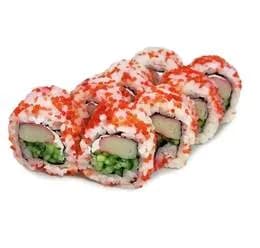 Uramaki z paluszkiem krabowym