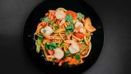 Tonkatsu z makaronem Udon