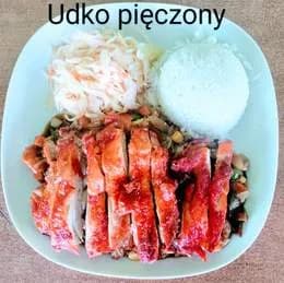 Udko pieczone z warzywami