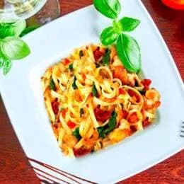 Pasta Piccante Gamberetti