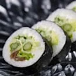 Futomaki Vege szparagi w tempurze