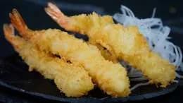 Krewetki w tempurze 4 szt.