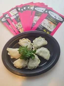 Pierogi z kapusta i suszonymi grzybami 6szt