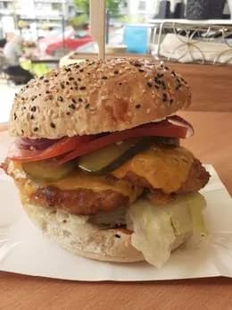 Burger ze schabowym