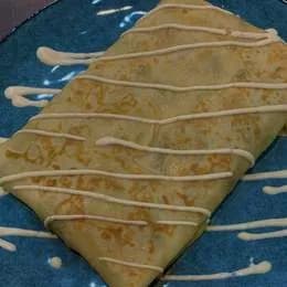 Naleśnik z kurczakiem i pieczarkami