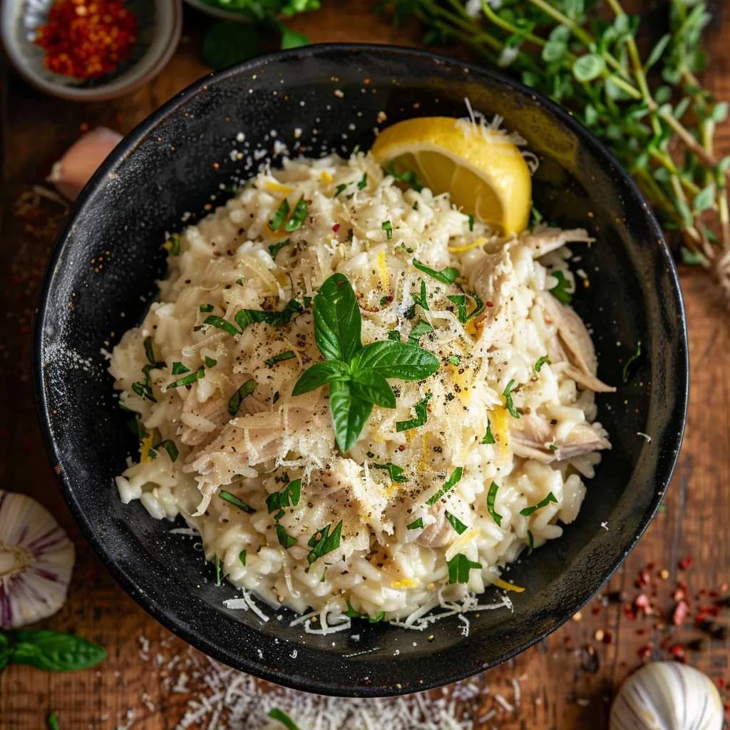 Risotto z kurczakiem