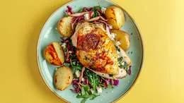 Zestaw Filet z kurczaka szpinak