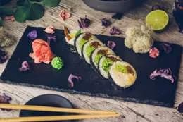 Futomaki maślana w tempurze