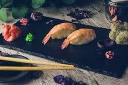 Nigiri krewetka w tempurze