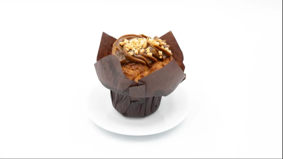 Muffiny z orzechami i kajmakiem