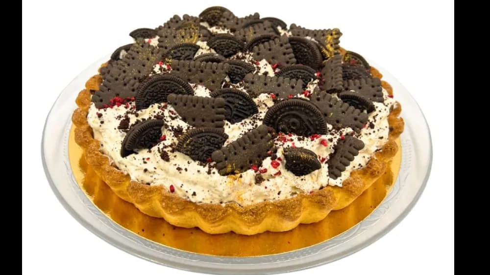 Tarta ciasteczowa a la oreo