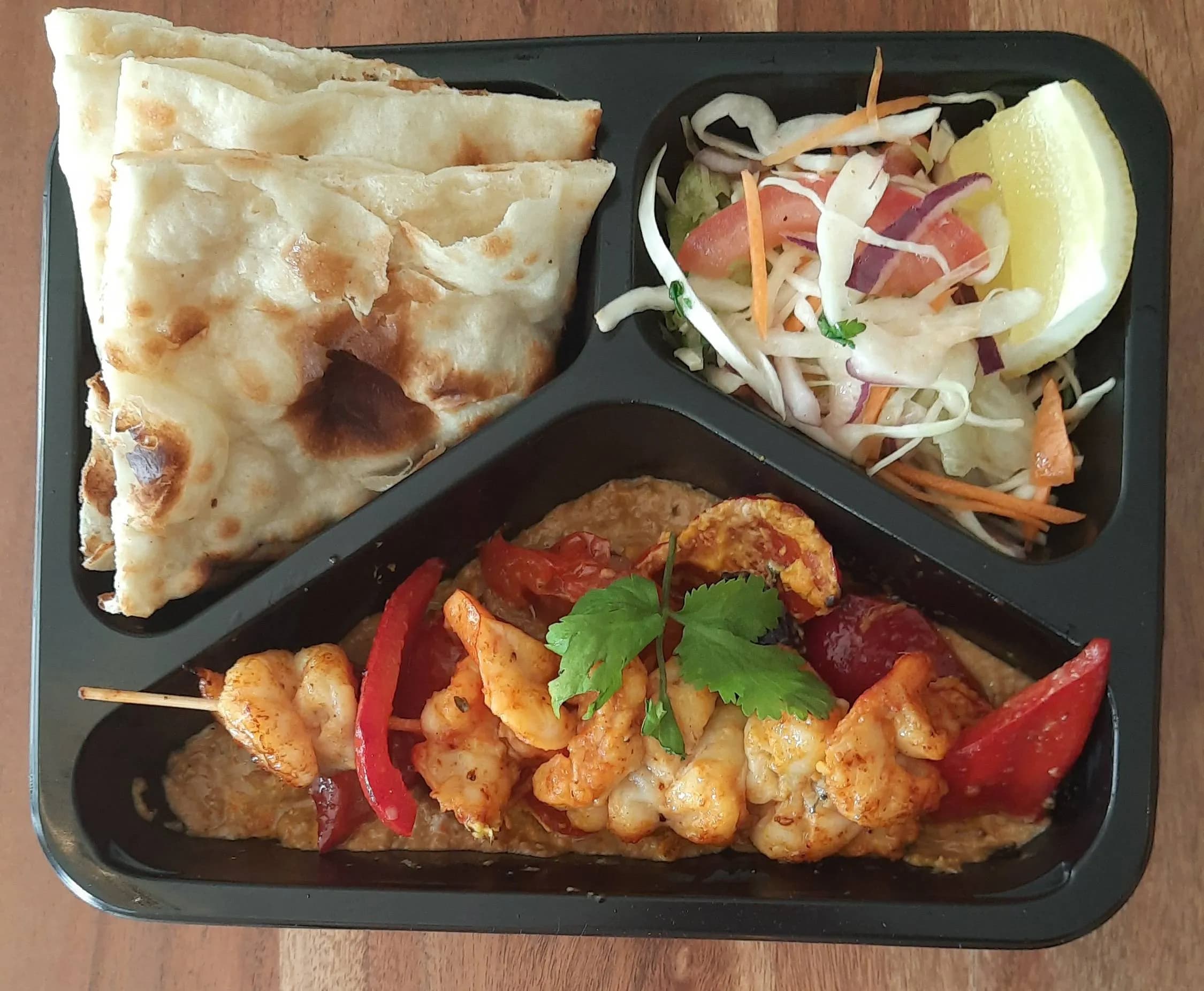 Zestaw prawn shashlik