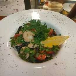 Spagetti z krewetkami