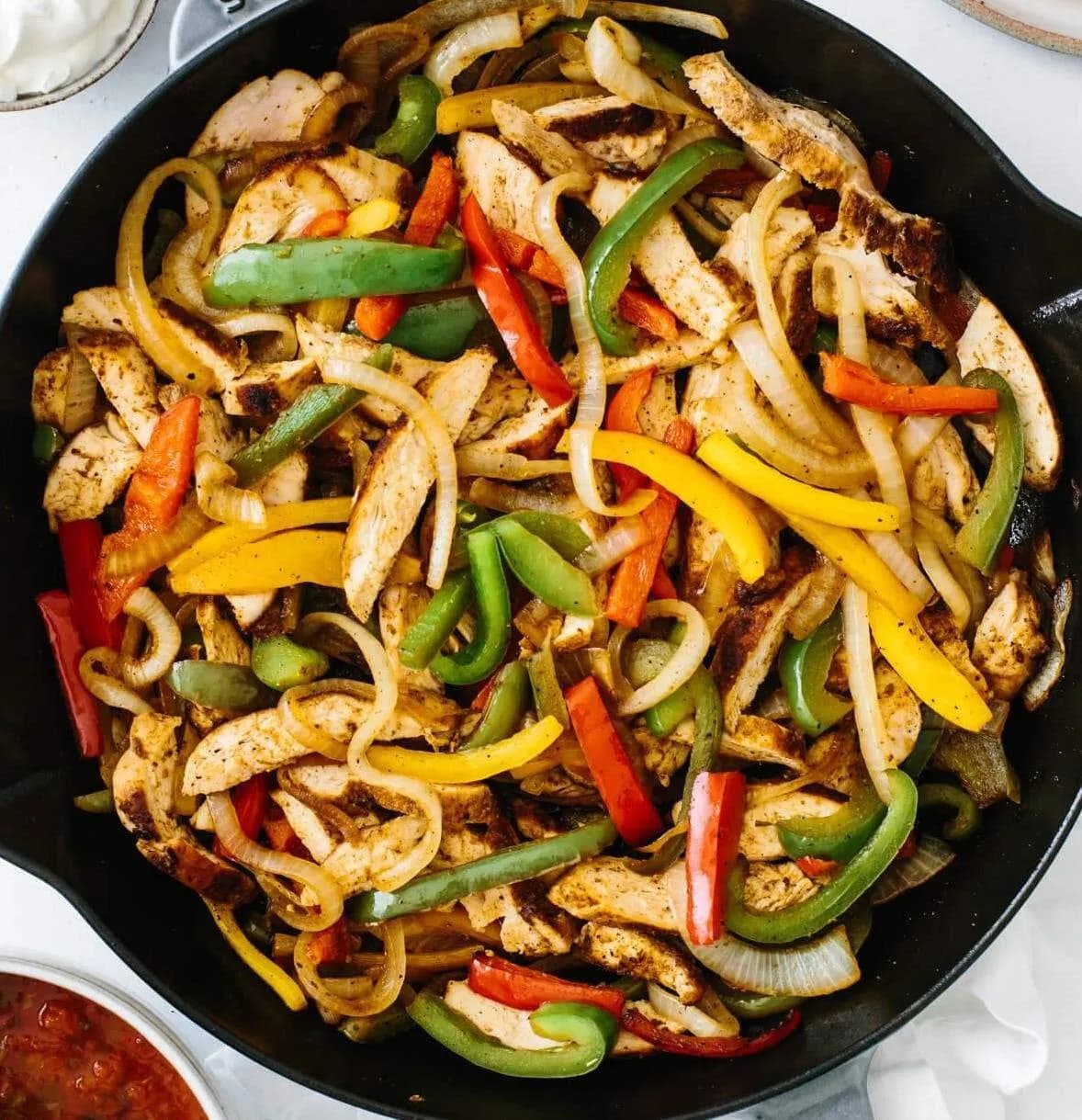 Fajitas z kurczakiem