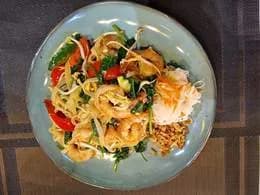 Makaron ryżowy smażony