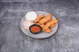 Kurczak chrupiący po tajsku z ryżem i surówką 300g