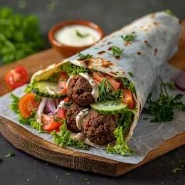 Pita falafel
