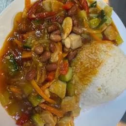 Ryż z chilli i kurczakiem