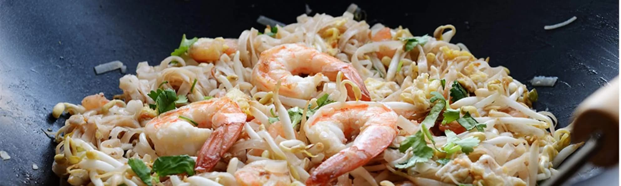 Makaron z wieprzowiną i zieloną papryką