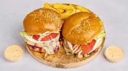 2x BrieBurger+Frytki