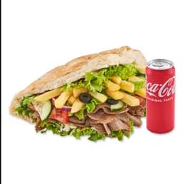 Kebab w Bułce, Coca Cola 0.33l
