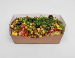 Faszerowany ziemniak z szynką