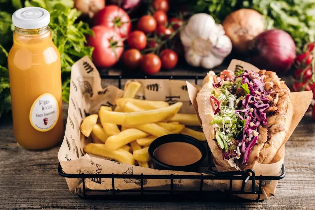 Kura Warzyw Gemüse Kebab