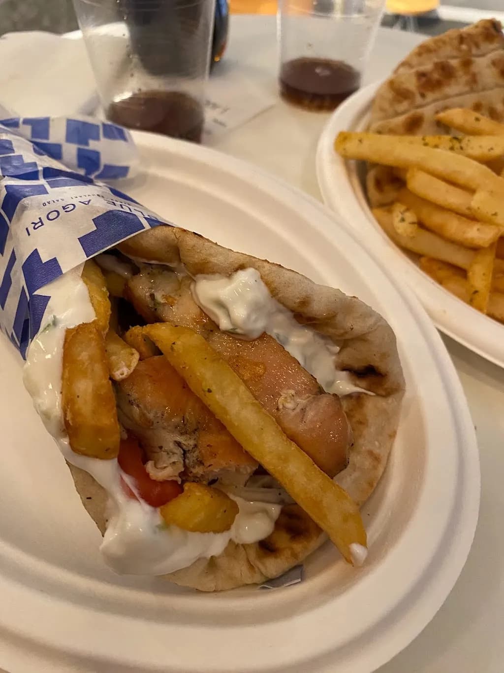 Blue Agori Madach Greek Street Food Bar